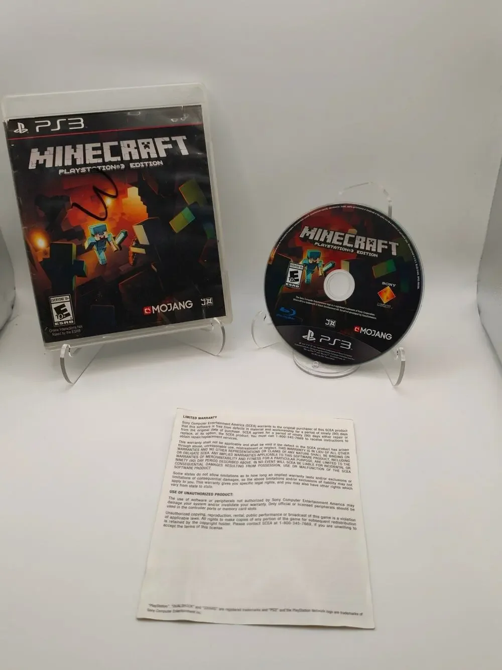 Minecraft PlayStation 3 Edition Case+Disc